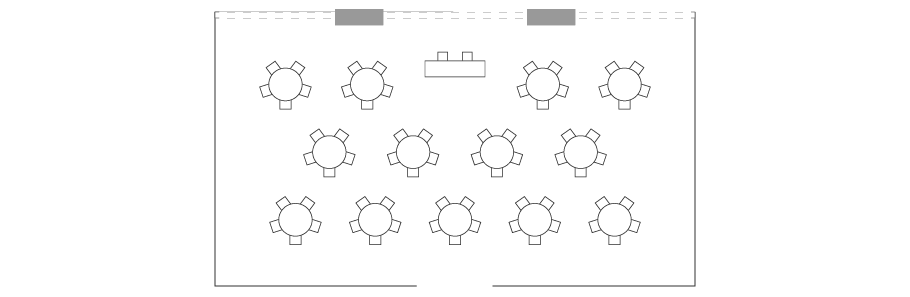 レストラン平面図